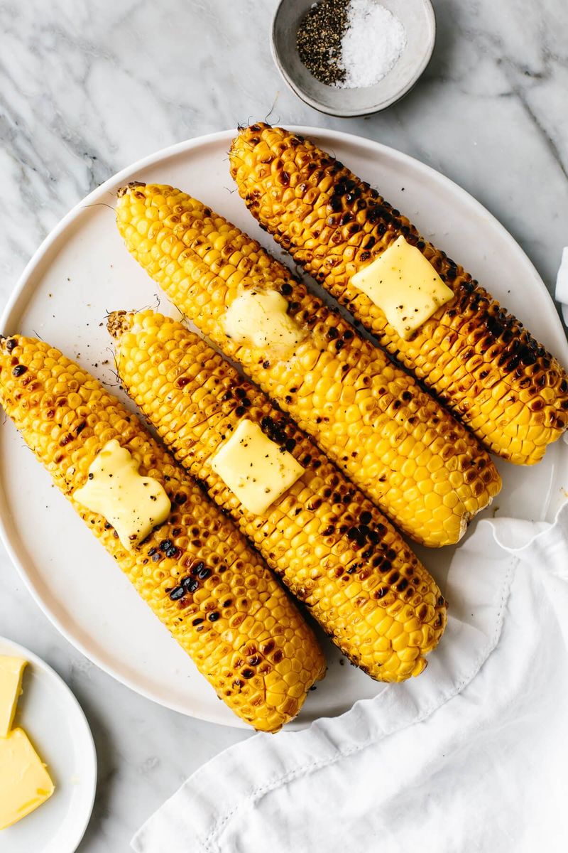 Smoky Grilled Corn on the Cob