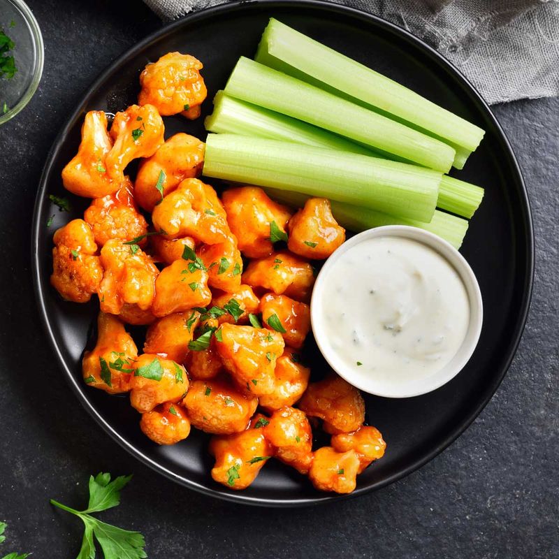 Spicy Cauliflower Bites