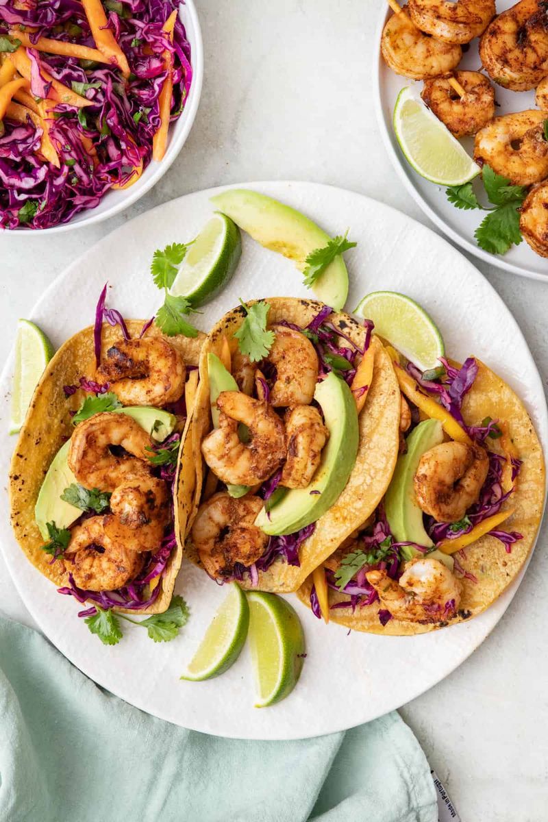 Spicy Grilled Shrimp Tacos