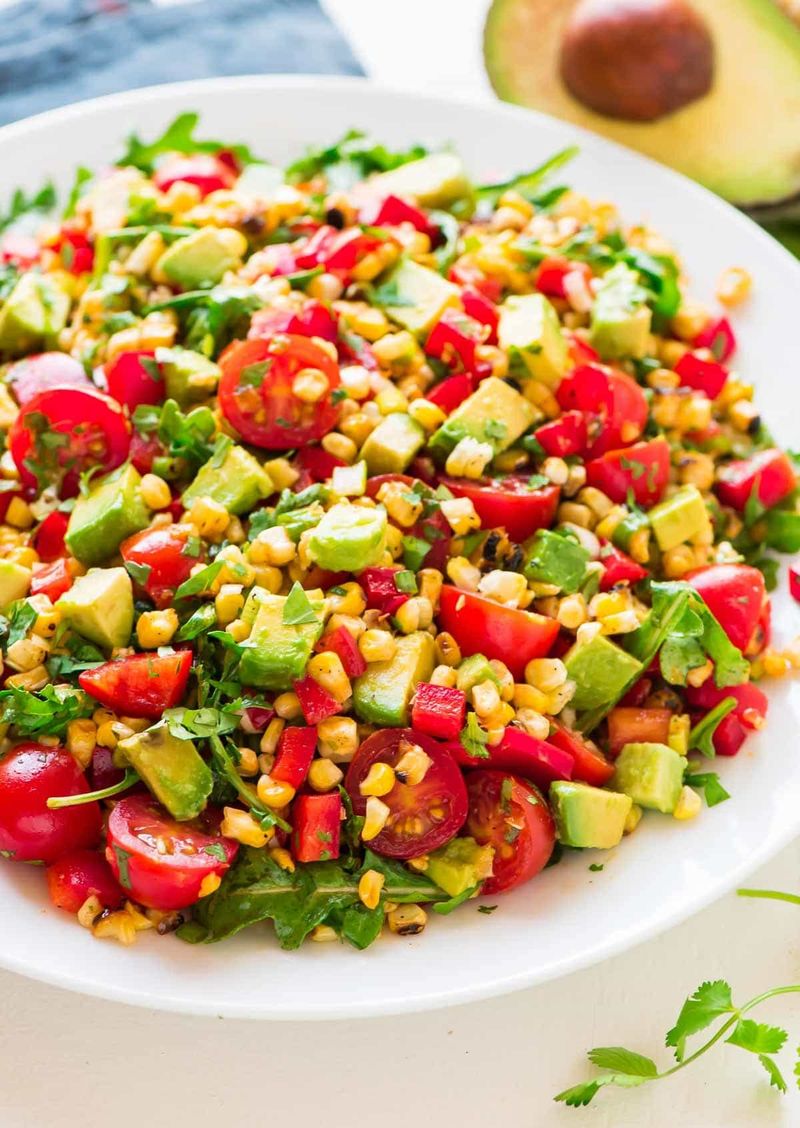 Sweet Corn and Avocado Salad