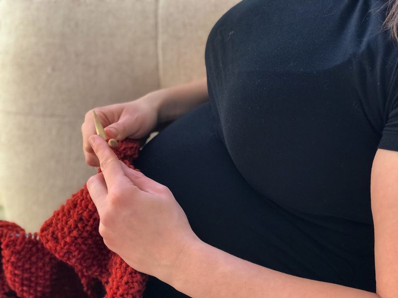 Avoiding Knitting While Pregnant