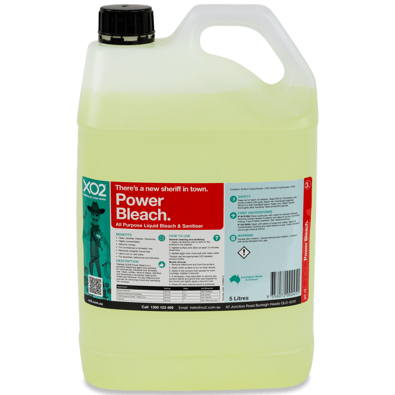 Using Bleach as a Universal Cleaner