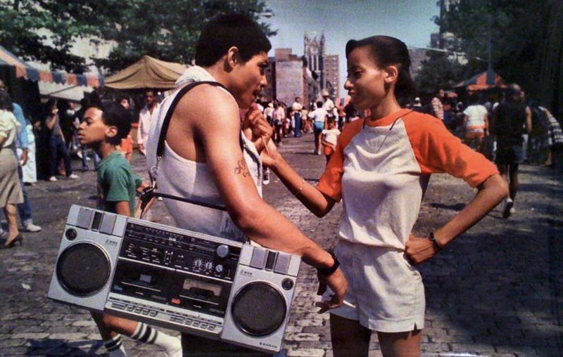 Using Boomboxes as Portable Sound Systems
