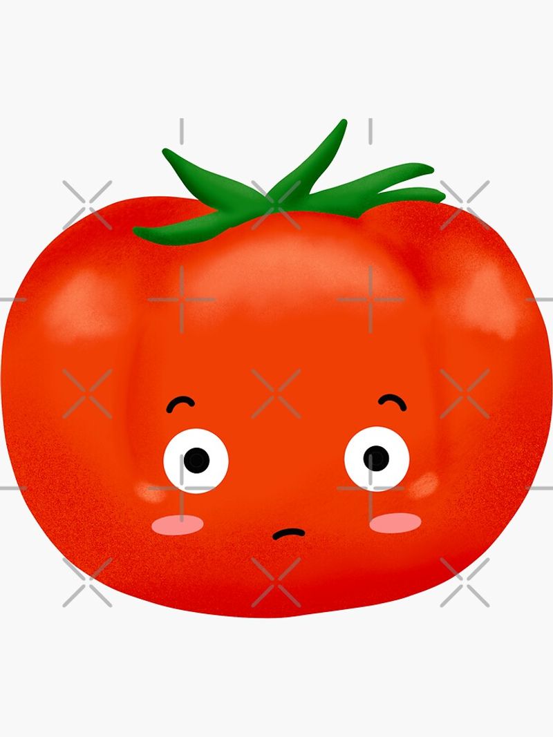 Why did the tomato turn red?
