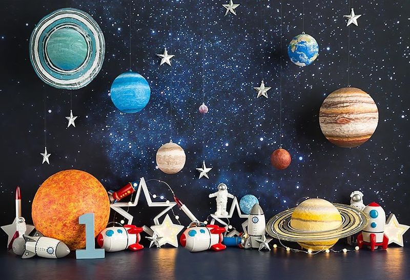 How do you organize a space party?