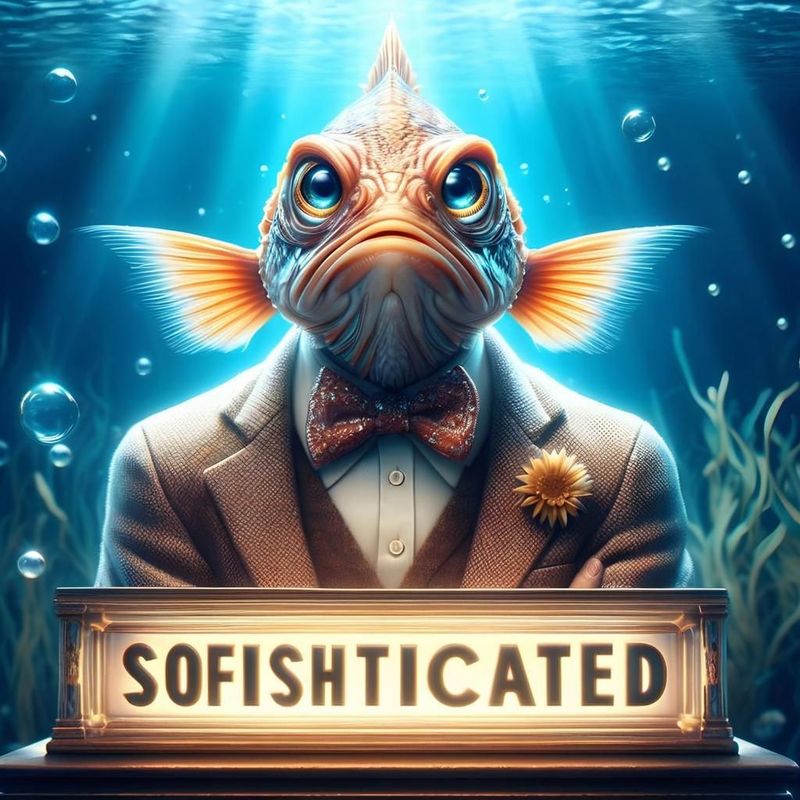 What do you call a fish that wears a bowtie?