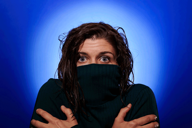 You'll catch a cold if you go outside with wet hair