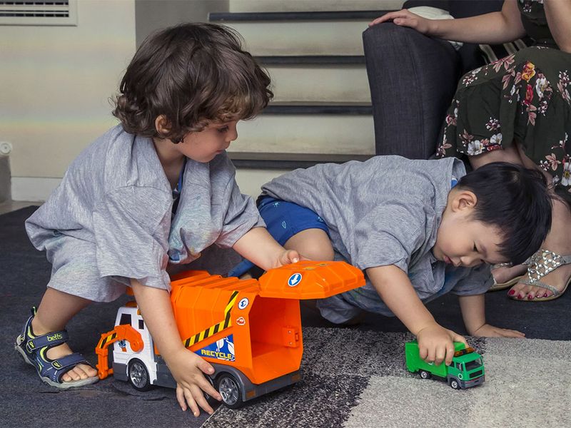 Shared Toys and Snacks Generously