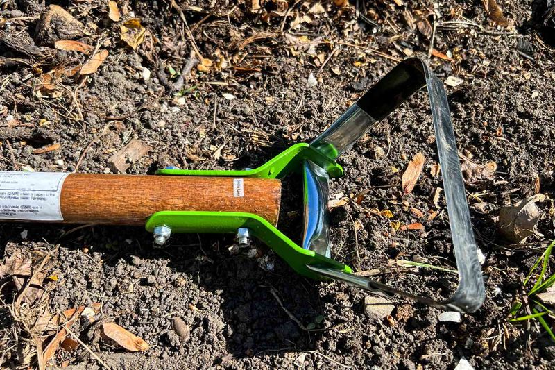 Damaged Garden Hoe