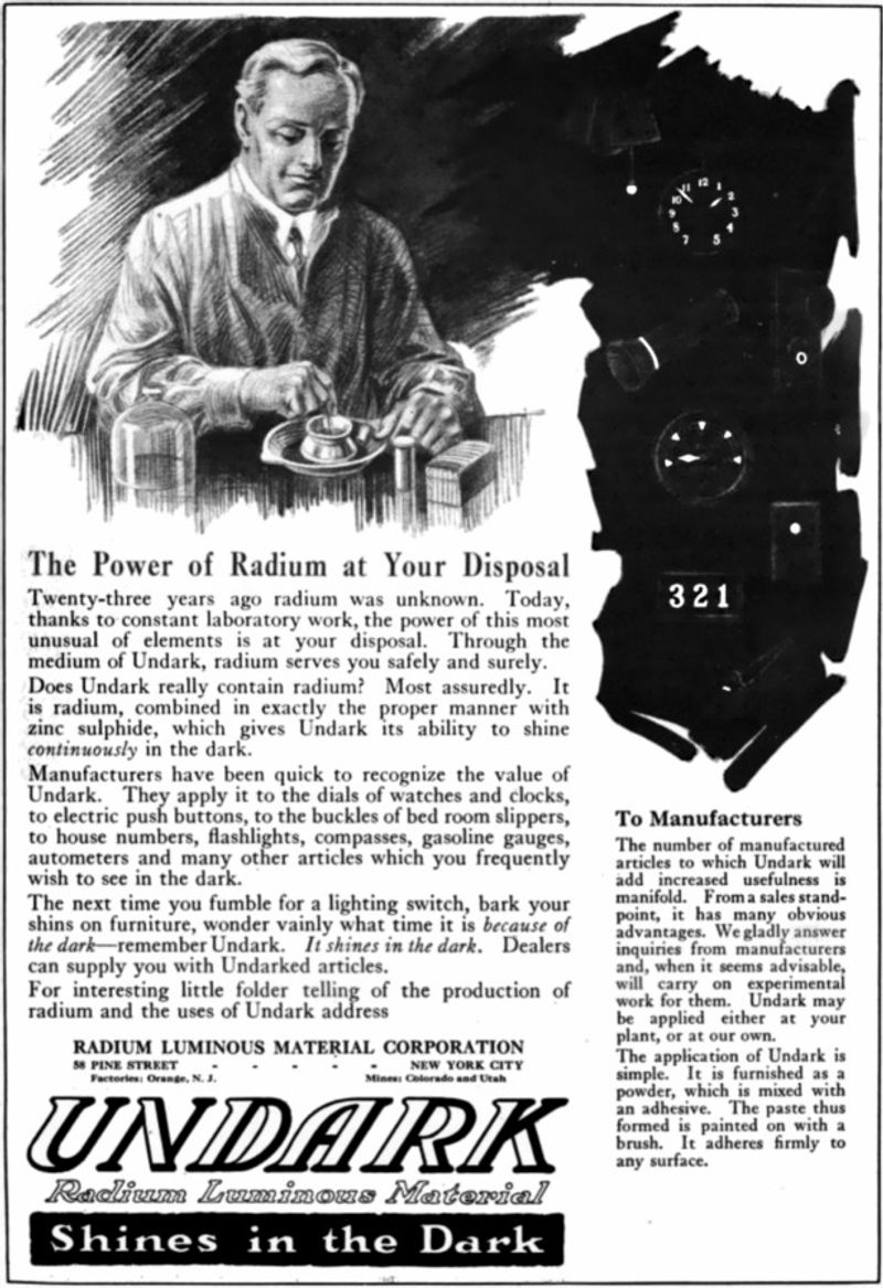 Radium in Consumer Products