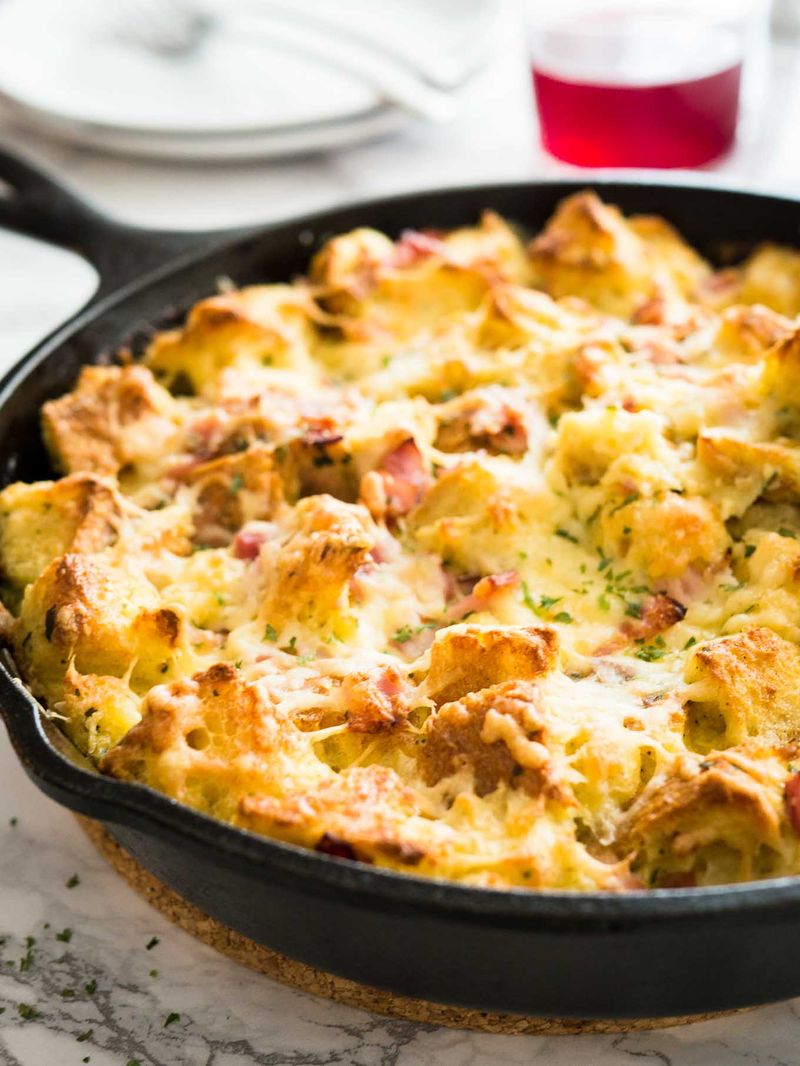Ham and Cheese Breakfast Casserole