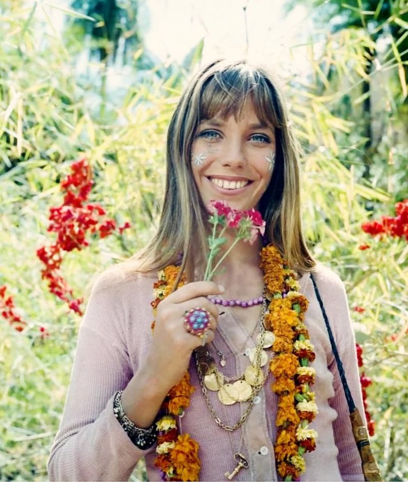 Wearing Flowers in Your Hair