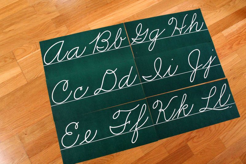 Cursive Writing Importance