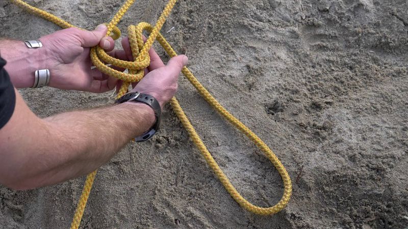 Knot Tying for Survival