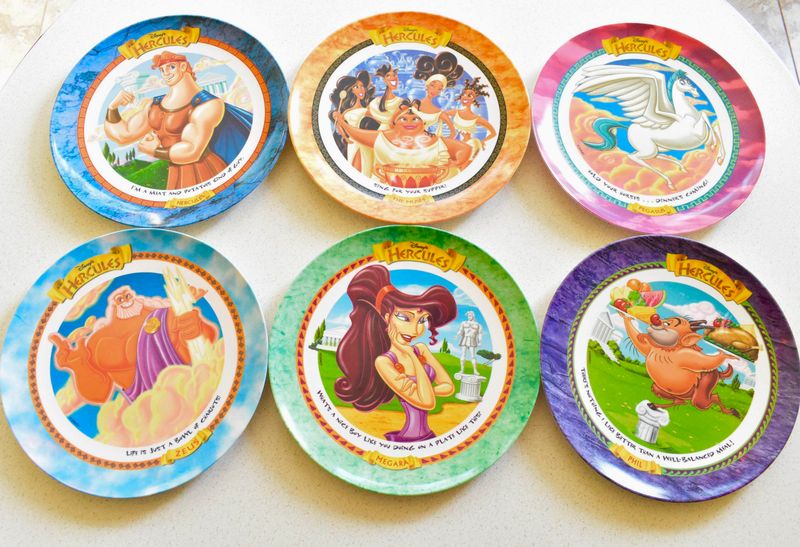 Disney's Hercules Plates