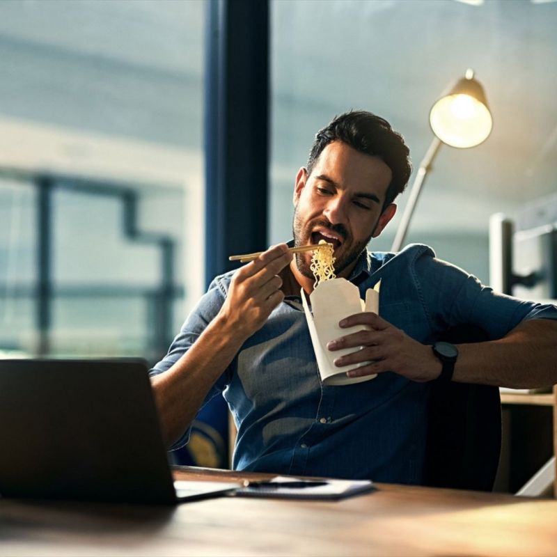 Eat Loudly or Smelly Foods