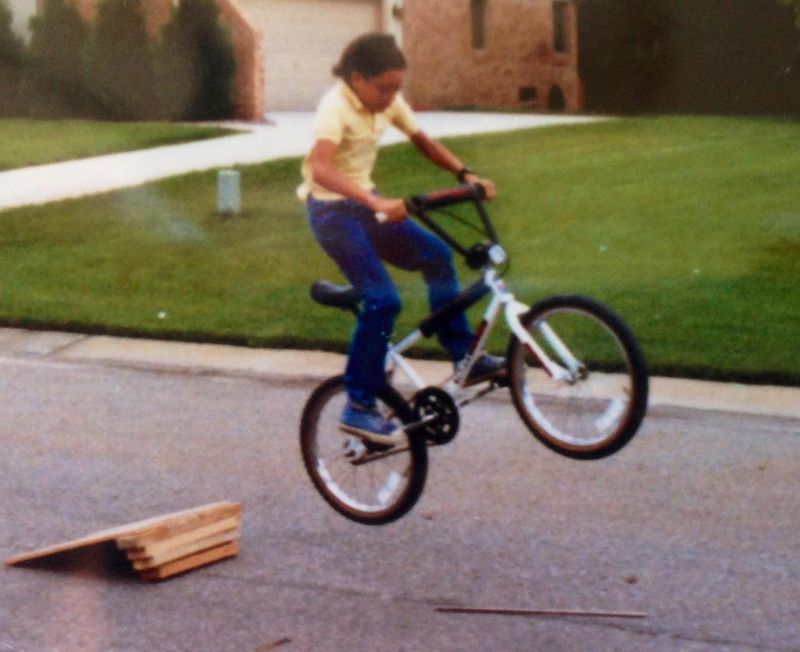 No Helmets on Bikes