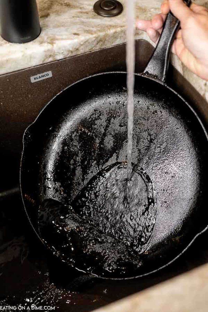 Salt for Restoring Iron Pans