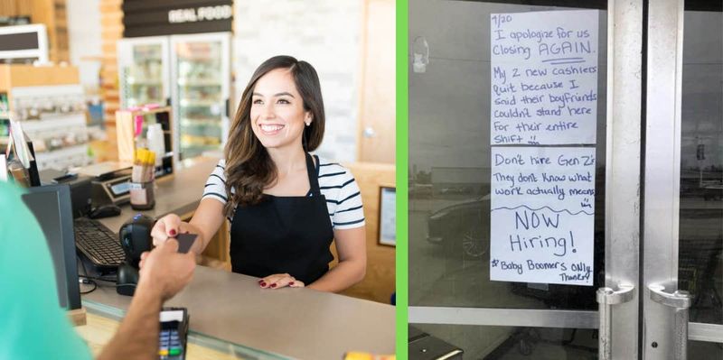 Conversing with Cashiers