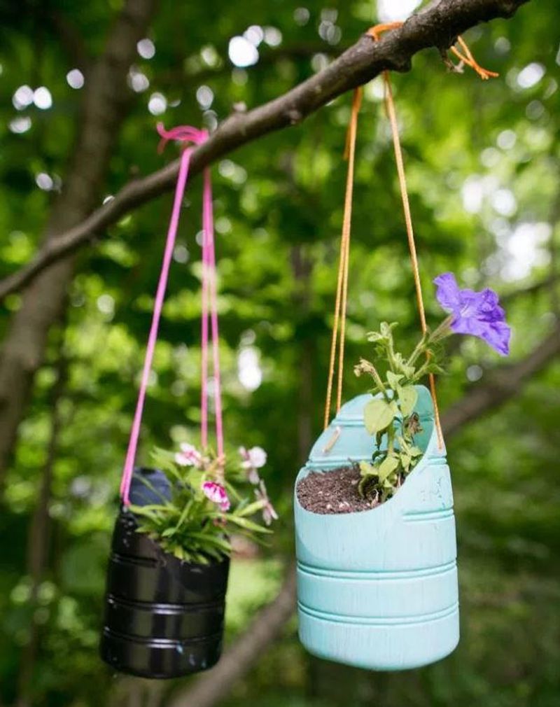 Plastic Bottle Planters