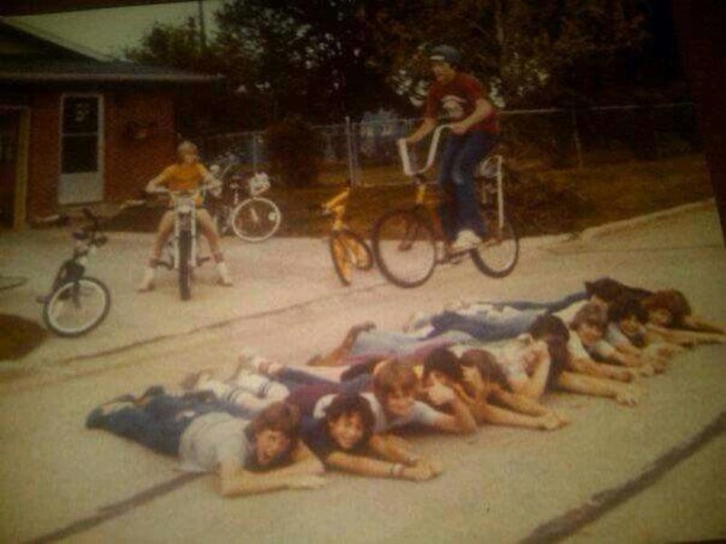 Riding Bikes Without Helmets
