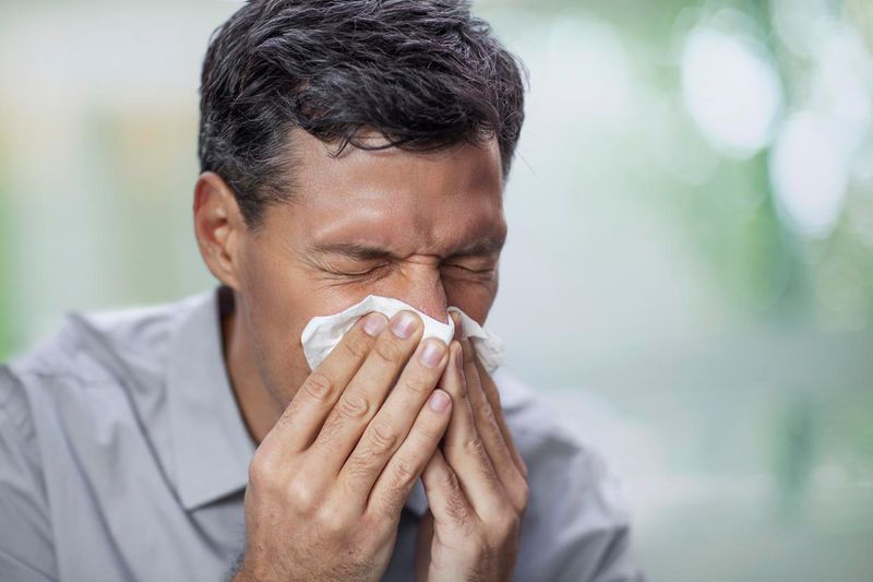 Sudden Onset of Sneezing