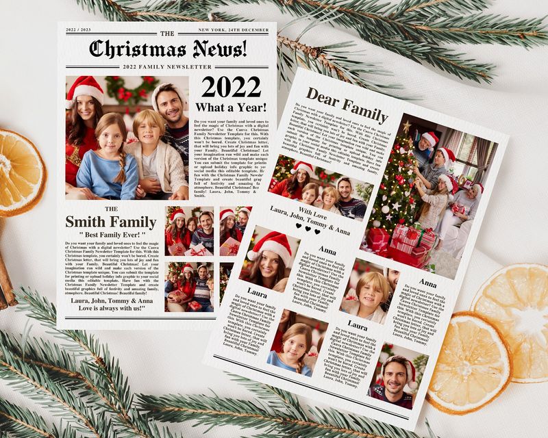 Holiday Family Newsletters