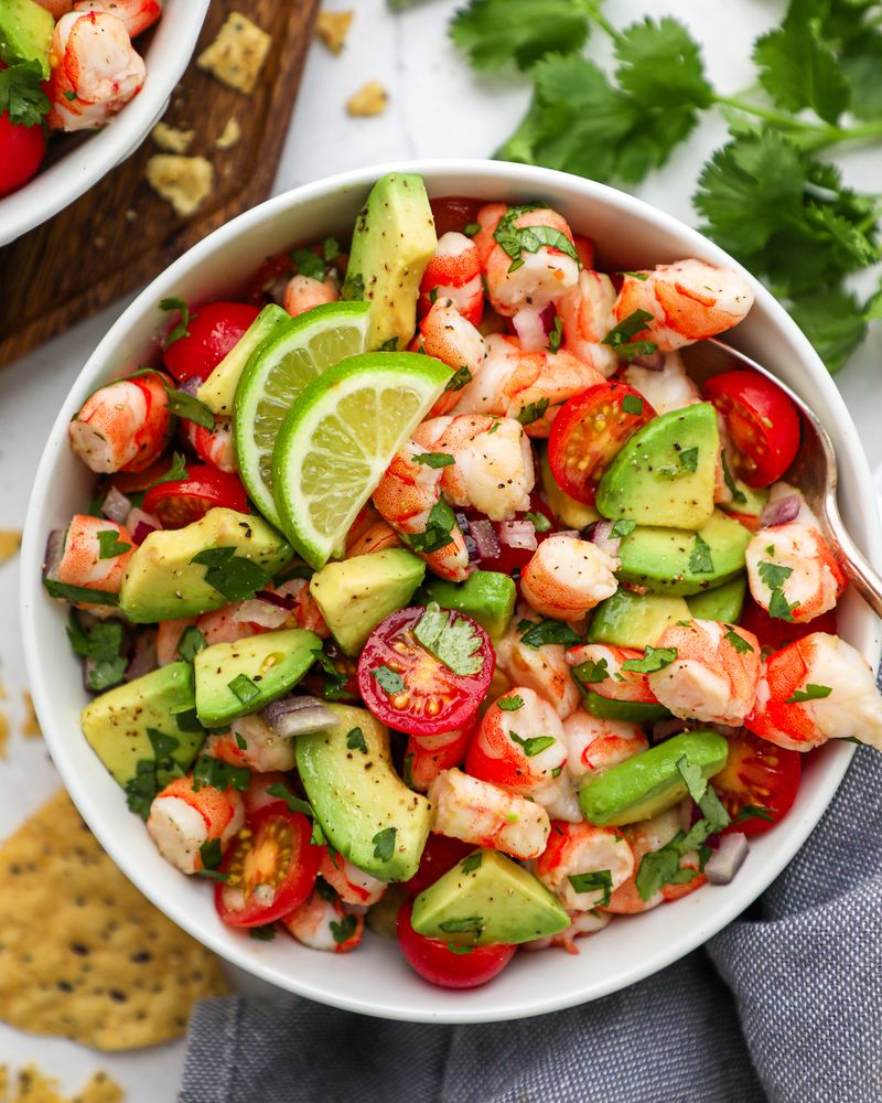 Zesty Shrimp and Avocado Salad