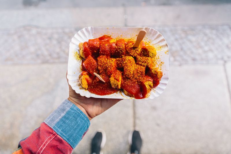 Currywurst from Germany