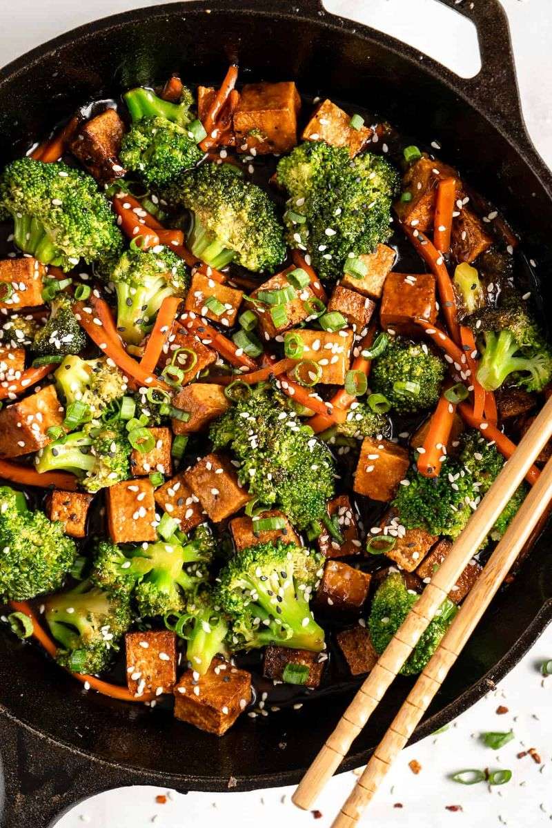 Protein-Packed Veggie Stir-Fry