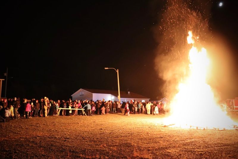 Gathering Around Bonfires