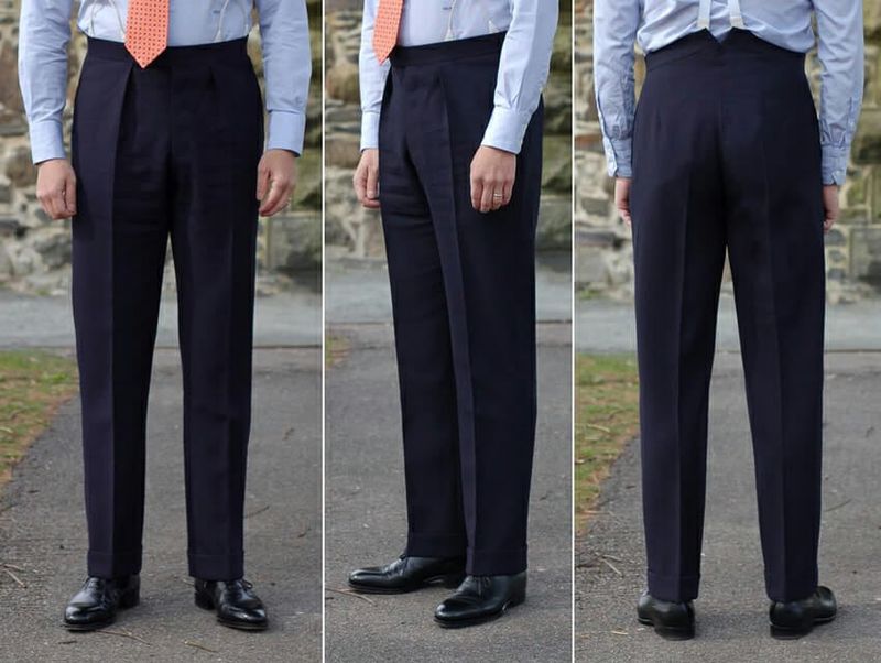 Pleated Trousers