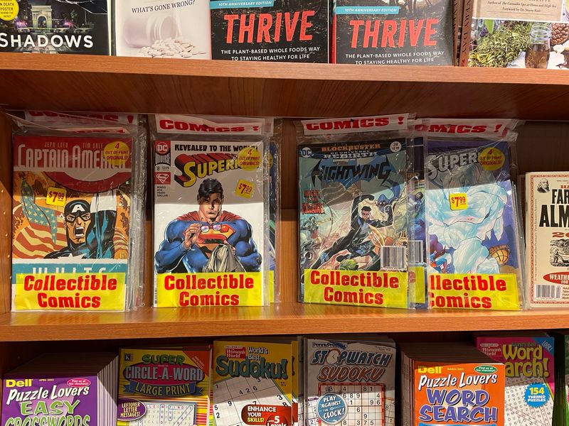 Reading Comic Books at the Dime Store