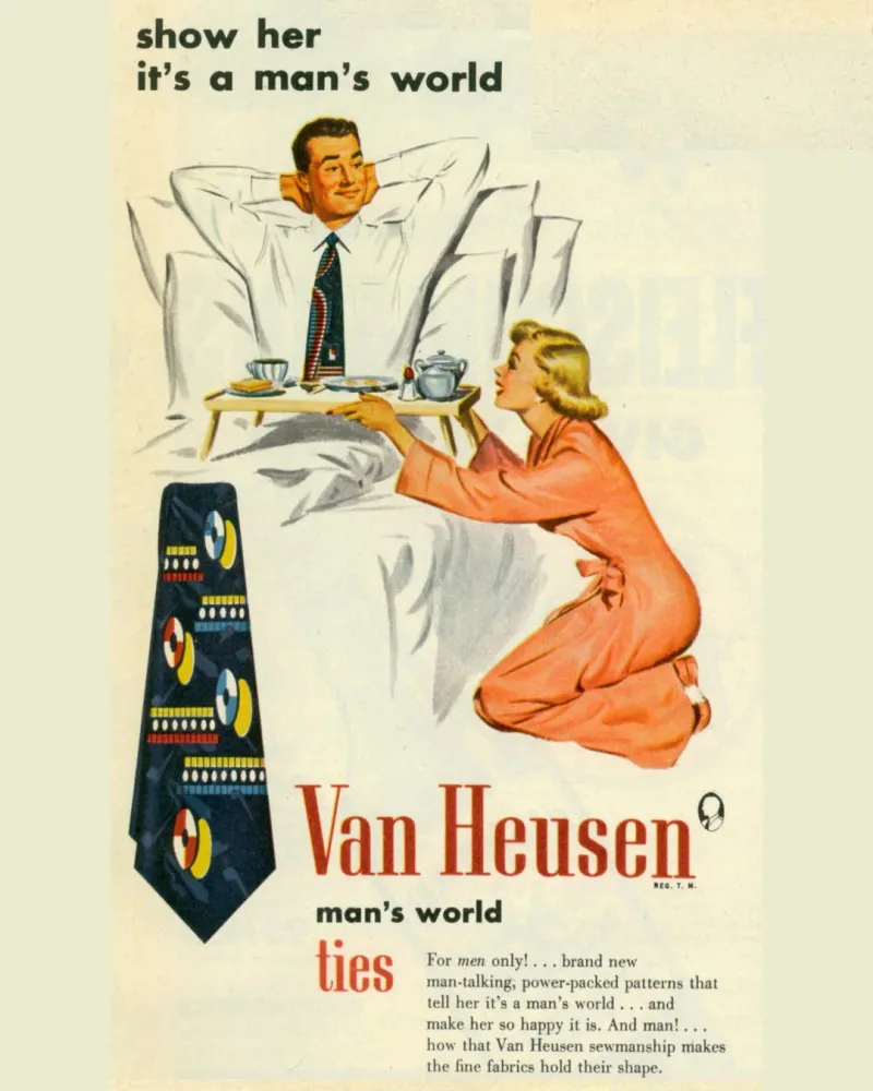 Van Heusen 'Man's World' Ad
