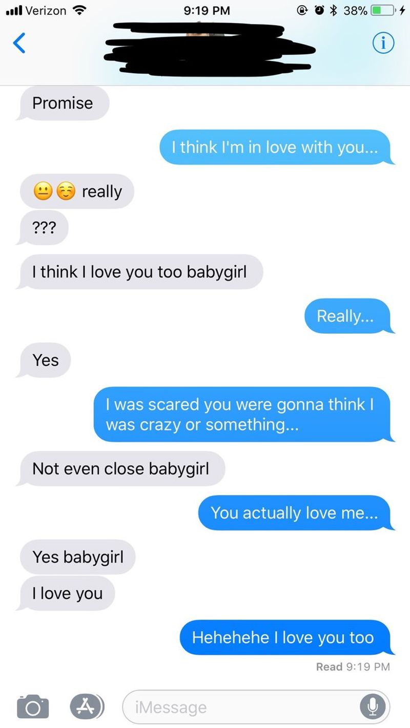 Say I Love You for the First Time