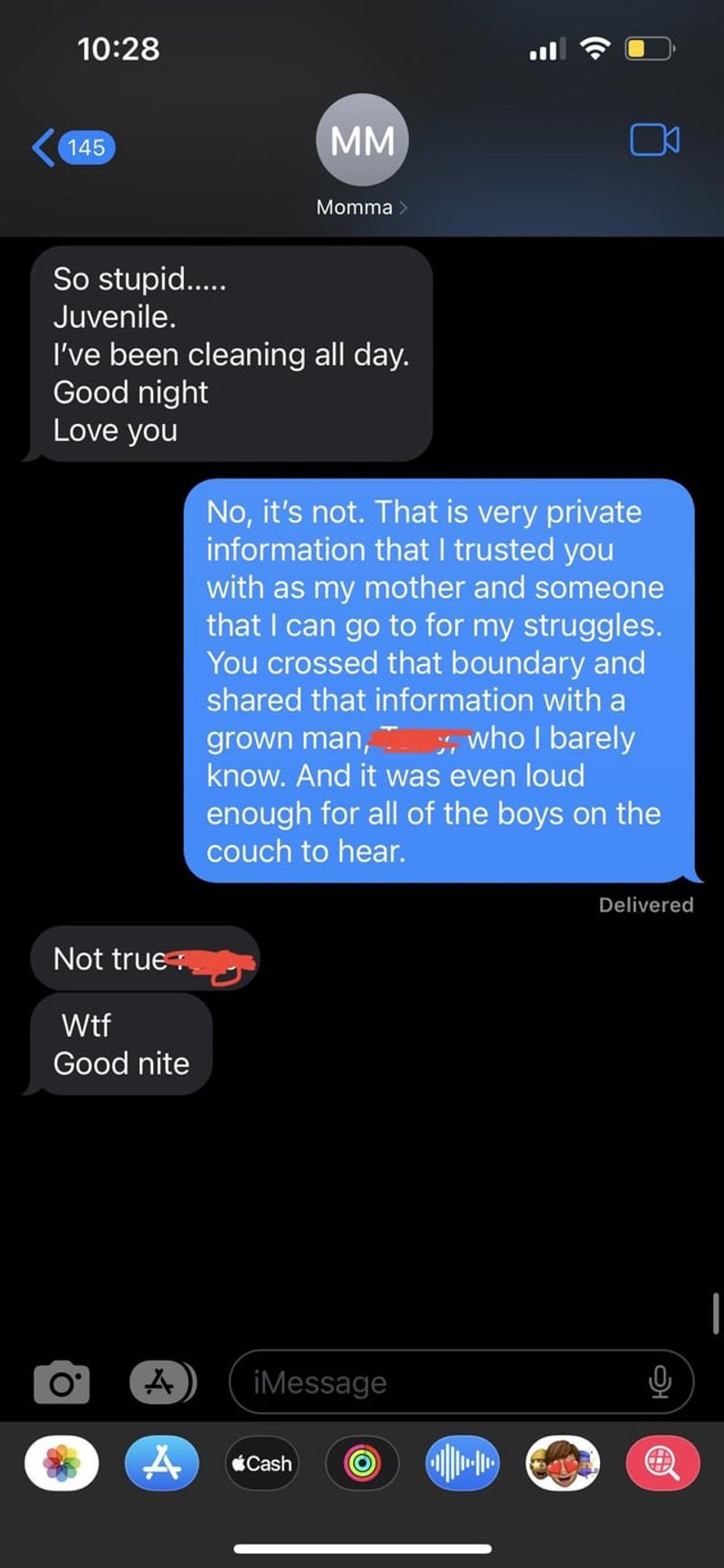 Share Private Information
