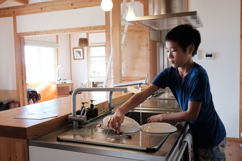 Washing Dishes