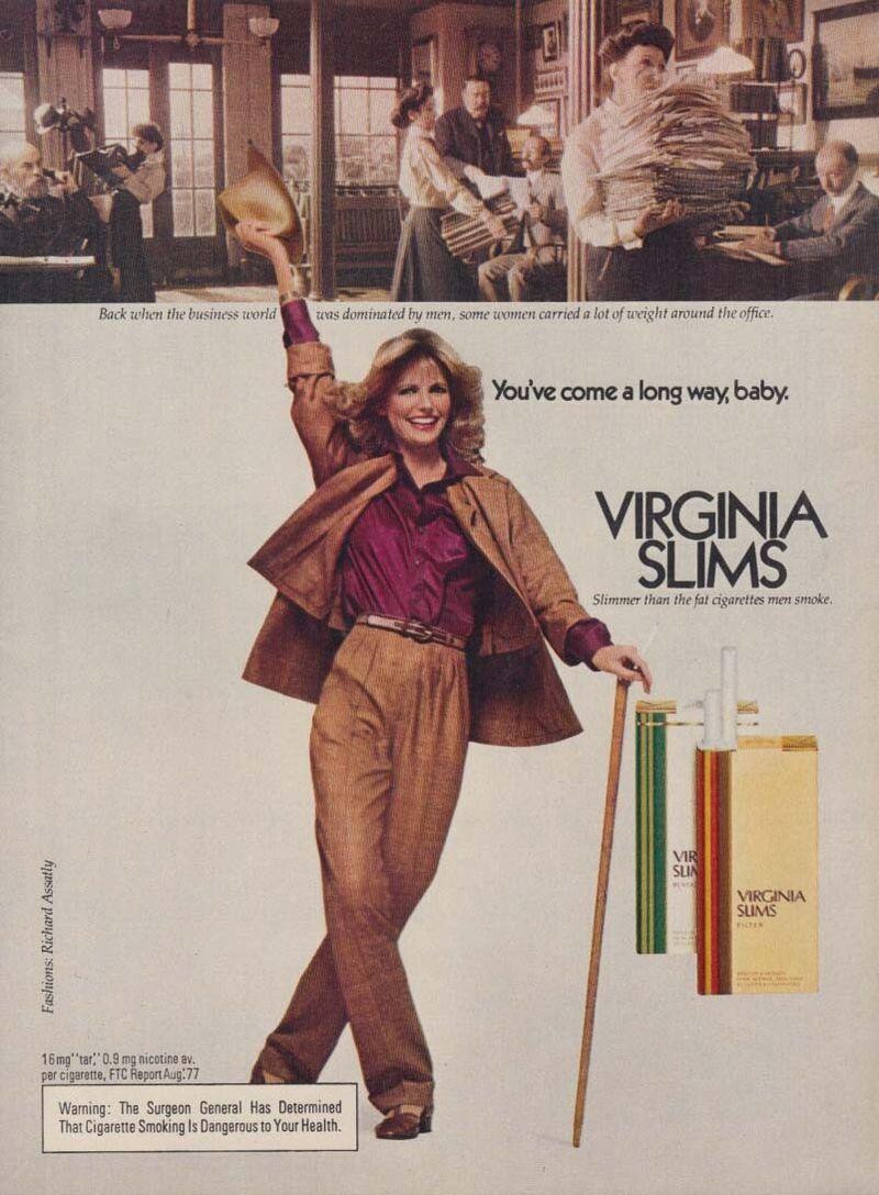Virginia Slims 'You've Come a Long Way, Baby'