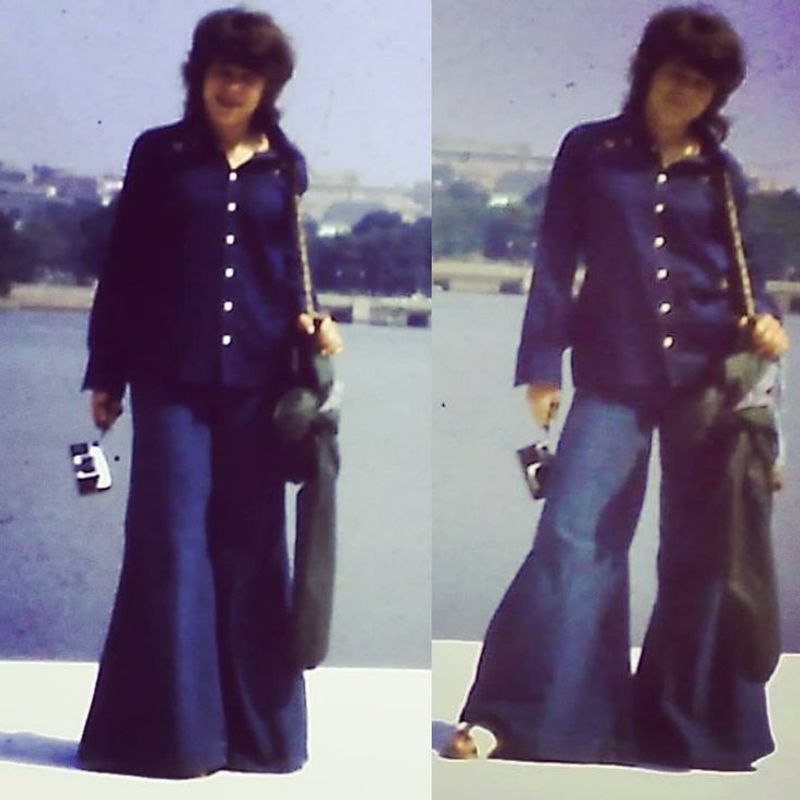 Bell-Bottom Jeans