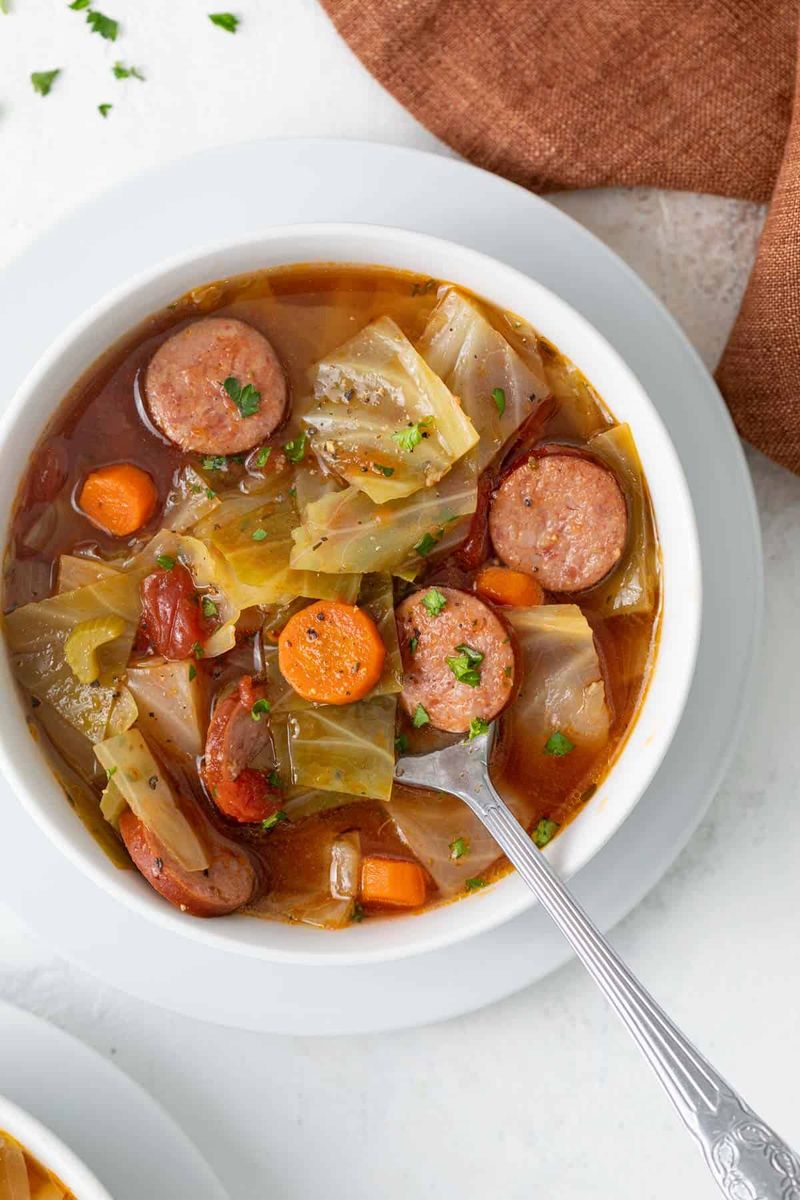 Cabbage and Sausage Stew
