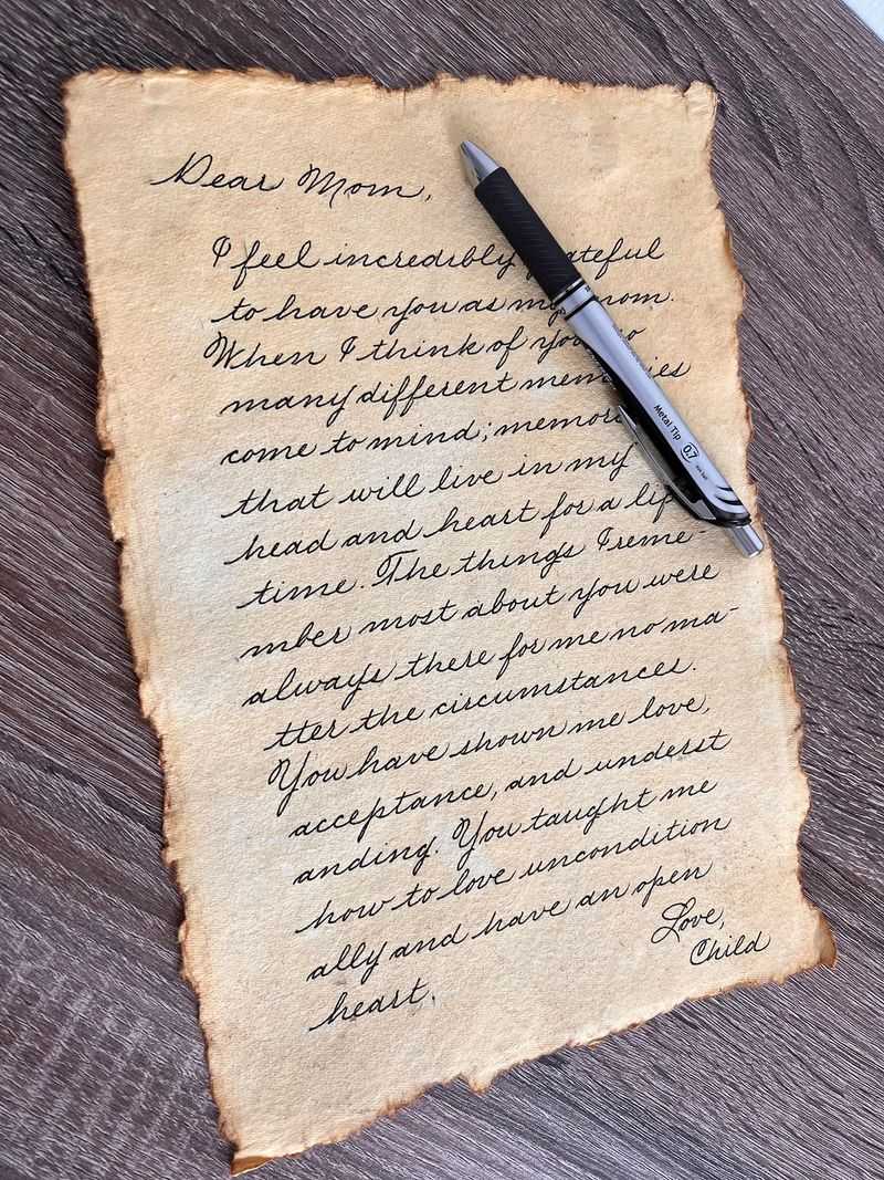 Handwritten Letters