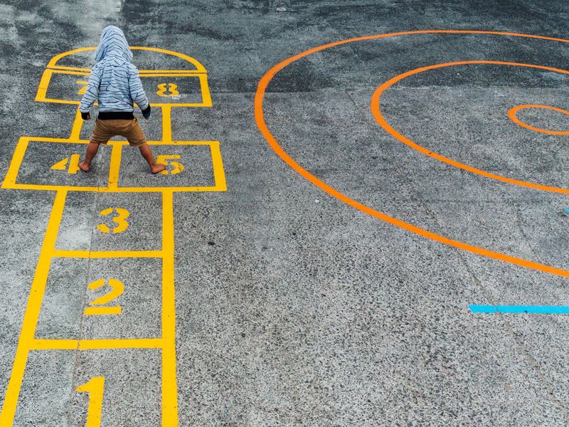 Playing Outdoor Games