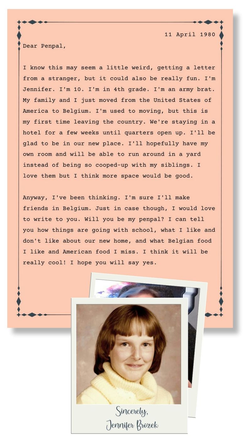 Writing Letters to Pen Pals