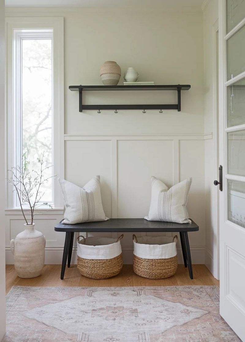 Decluttered Entryway