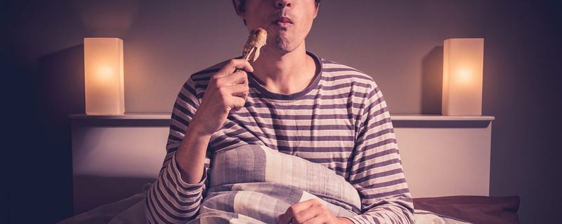 Eating late causes weight gain