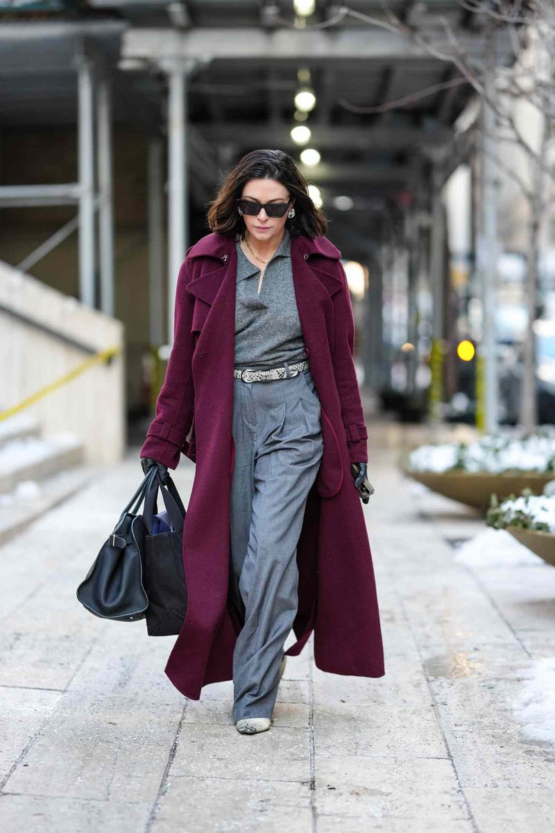 Maroon and Grey