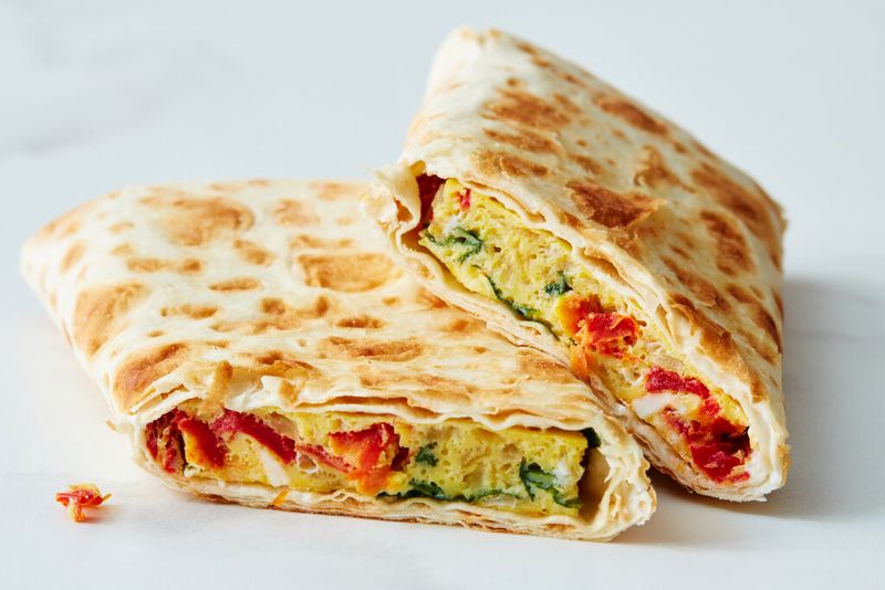 Spinach and Feta Wraps