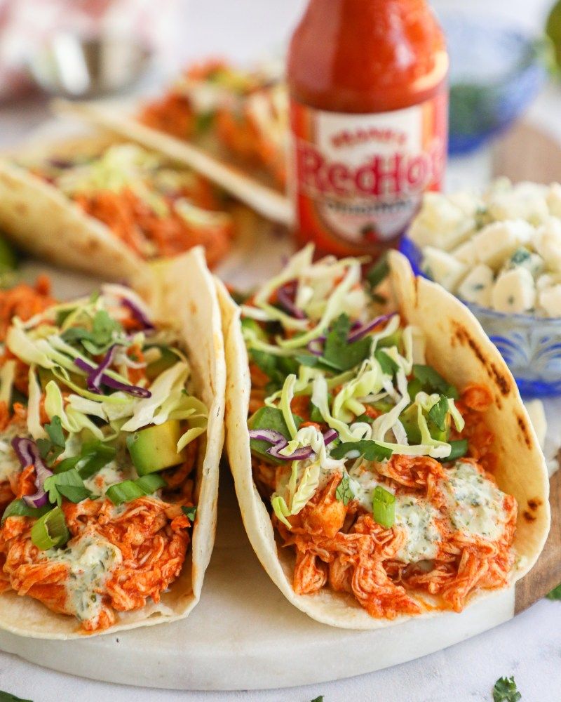 Buffalo Chicken Tacos