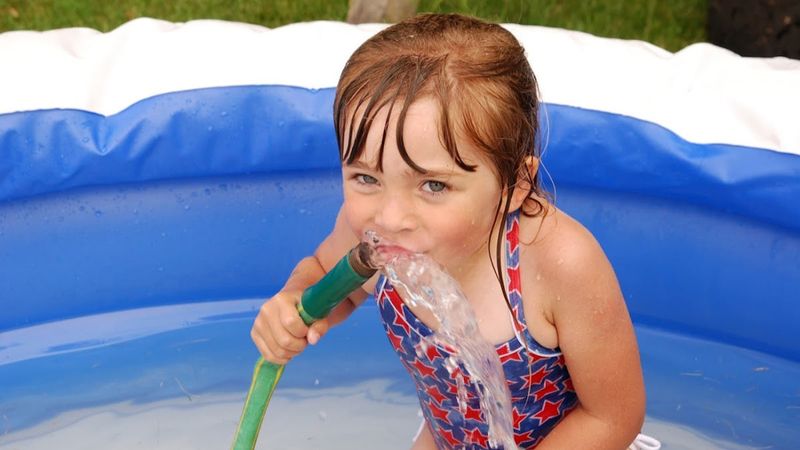 Drinking from Garden Hoses
