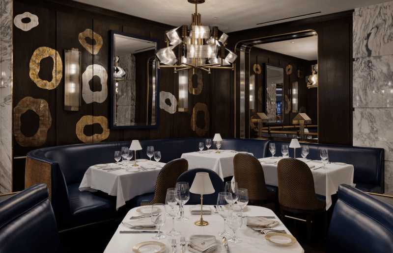 Dining at Exclusive Restaurants